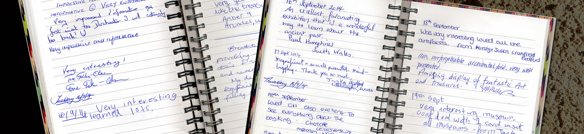 Visitor Book